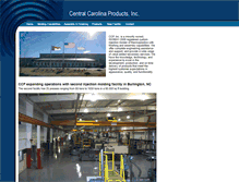 Tablet Screenshot of centralcarolinaproducts.com